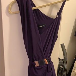 ASOS purple maxi dress